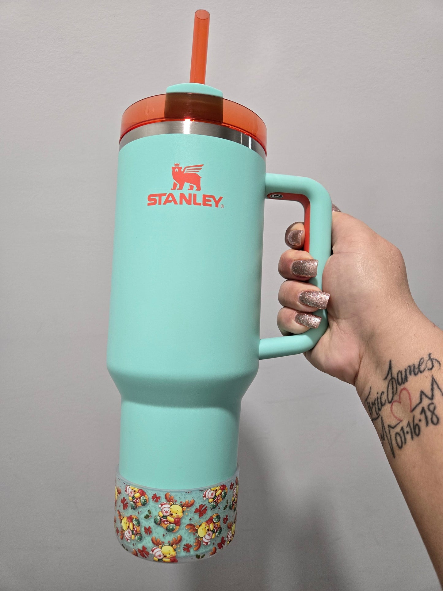 ChristmasWinnie Semi Clear Silicone Boot Bumper Sleeve