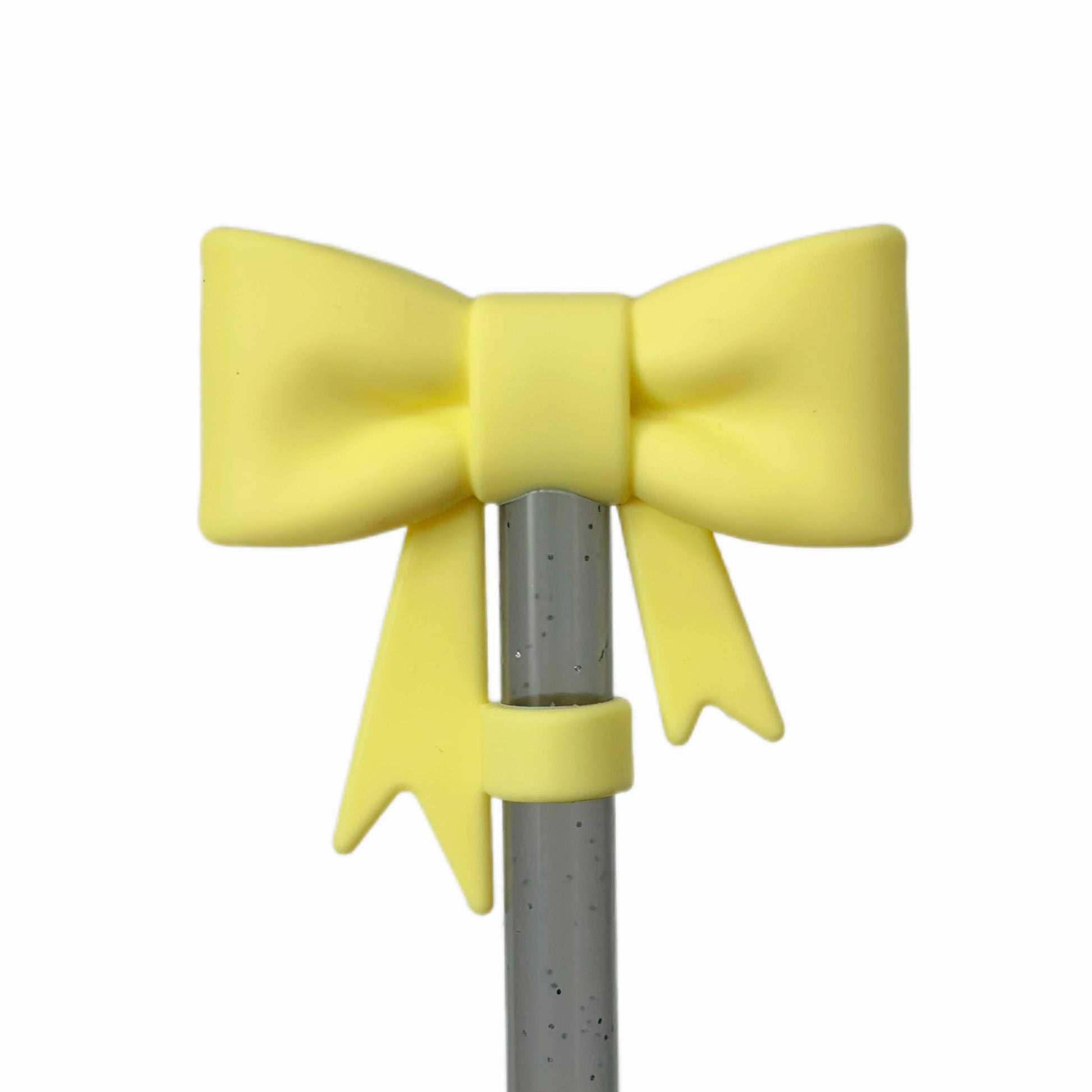 10MM Lemonade Bow Strawtopper THE SALTY CHIC