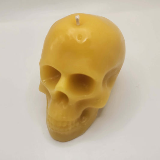 Skull Beeswax Candle – 7.0 oz SAVAGE BEE-CHES®