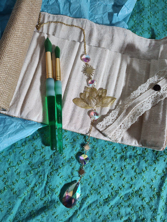 Vintage HANDMADE Funky Traveler Set Creative Freedom Collective