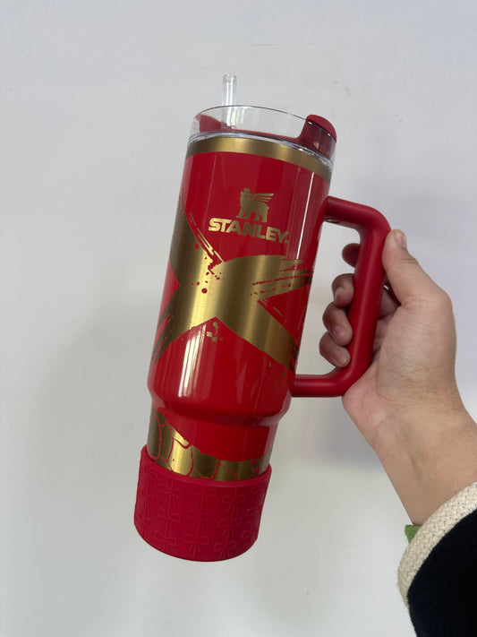 Red Coquette Silicone Boot Bumper sleeve THE SALTY CHIC