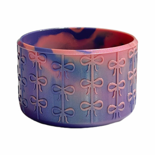 Blushberry Shimmer Coquette Silicone Boot Bumper sleeve THE SALTY CHIC