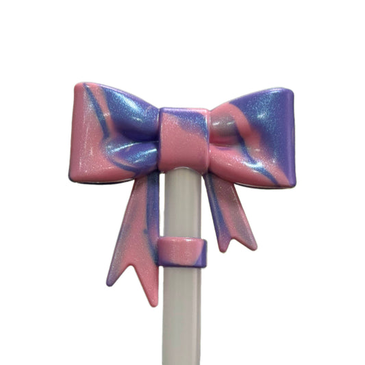 Blushberry Shimmer Coquette 10MM Strawtopper THE SALTY CHIC