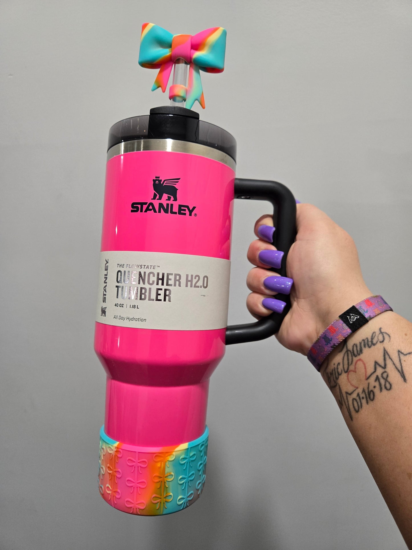 NeonMix Coquette Tumbler Boot Bumper Sleeve THE SALTY CHIC