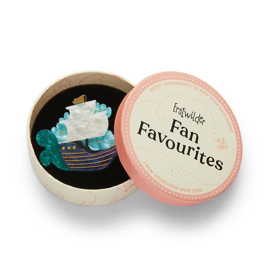 Seafarer Brooch by Erstwilder Quirks!