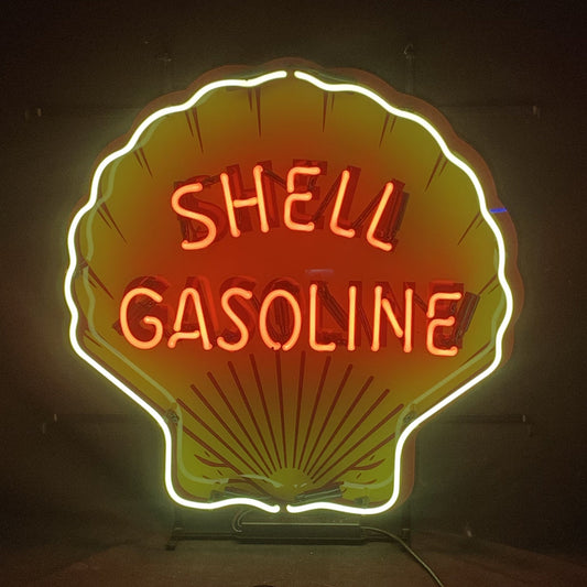 Shell Gasoline Neon Signs Light Neon Signs Land