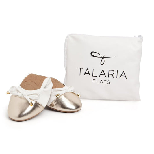 Premium White Flats Talaria Flats