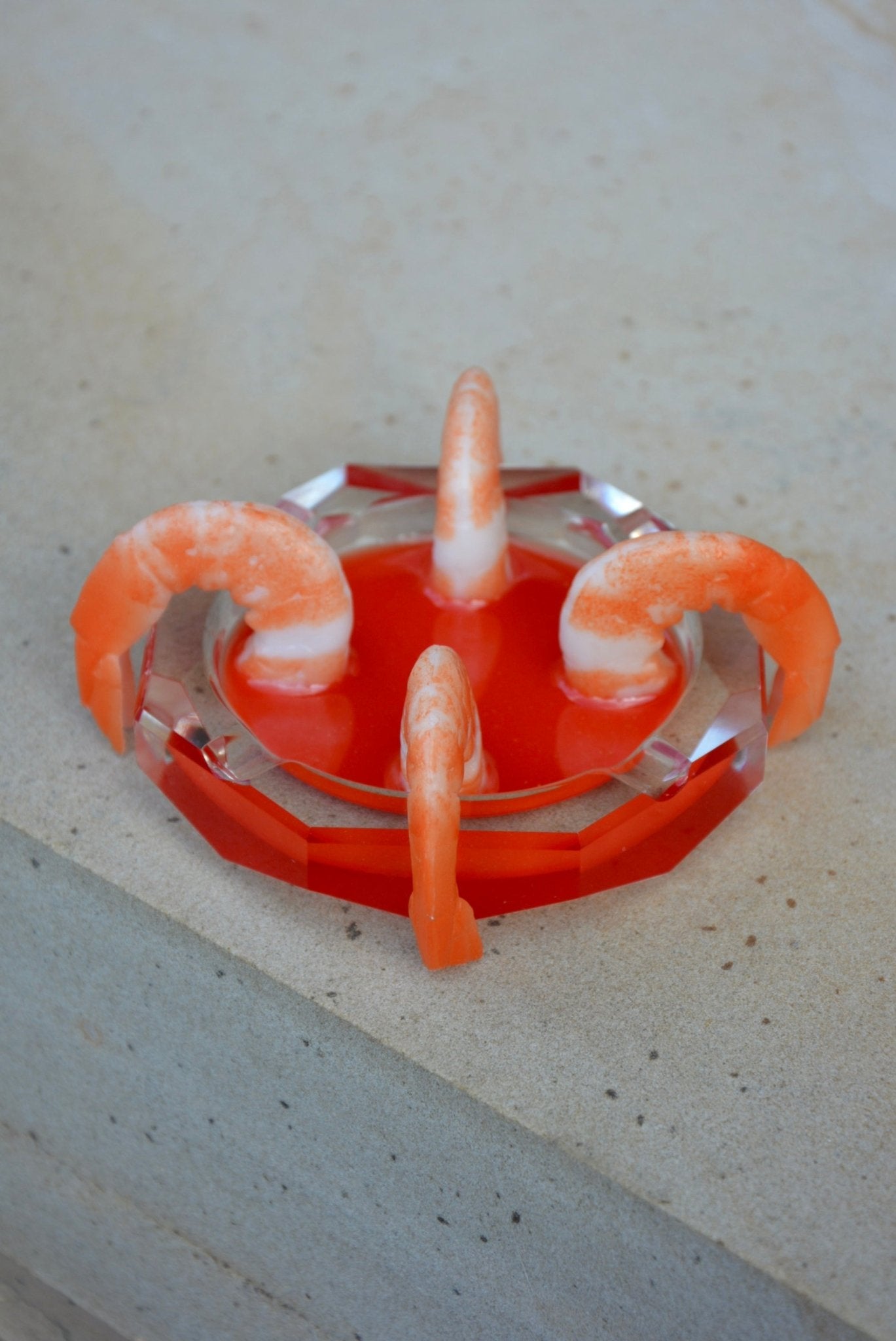 SHRIMP COCKTAIL ASHTRAY