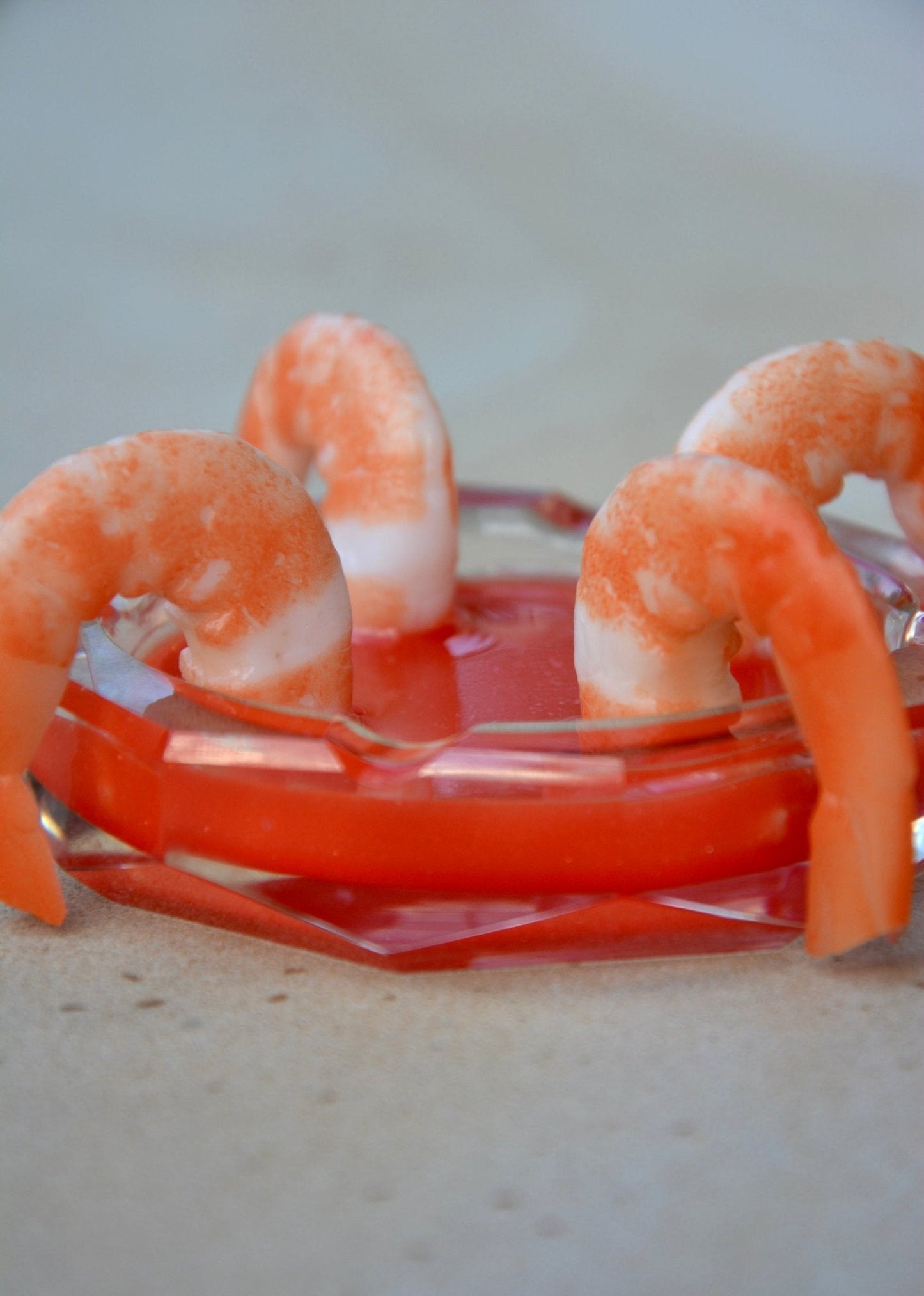 SHRIMP COCKTAIL ASHTRAY
