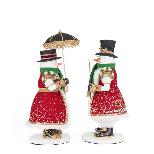 Sir Frosty Banks and Dame Icy Banks Assortment of 2 by Katherine's Collection Quirks!