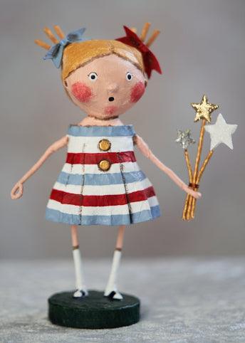Sissy's Stars Patriotic Figurine by Lori Mitchell Quirks!