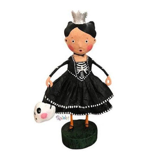 Skeleton Princess Halloween Figurine by Lori Mitchell