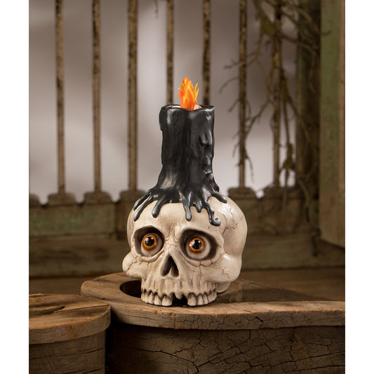 Skull Candle Holder by Bethany Lowe Designs Quirks!