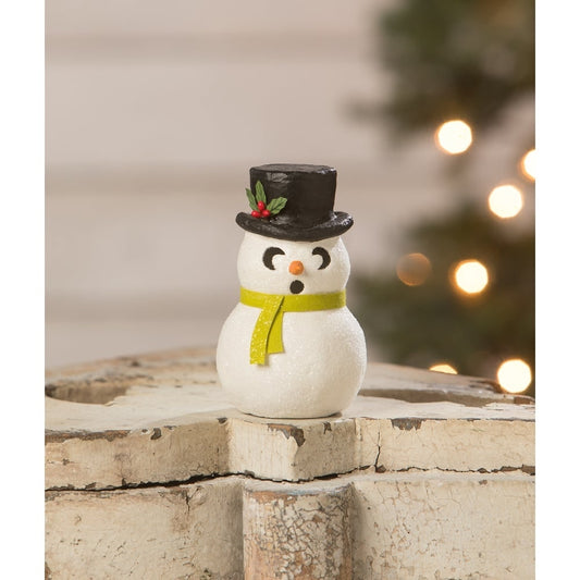 Snowman Luminary Surprised by Bethany Lowe Designs Quirks!