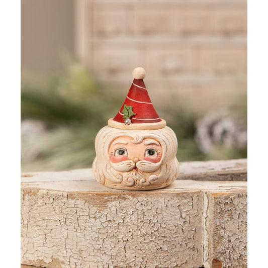 St. Nick Hollow Head Container by Johanna Parker Quirks!