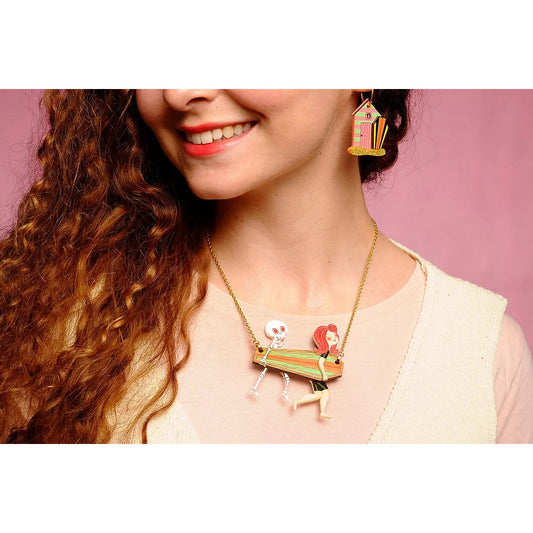 Surfer Couple Necklace by Laliblue Quirks!