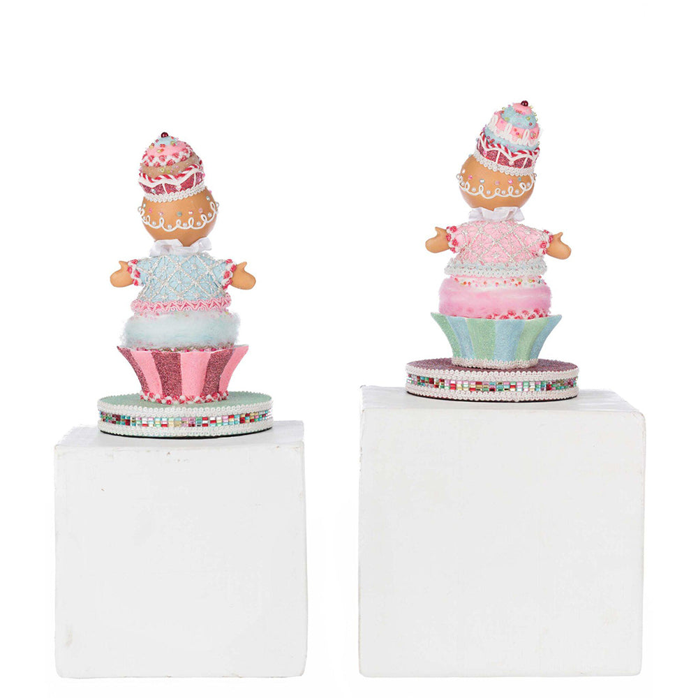 Sweet Delights Gingerbread Stocking Holder Assortment of 2 by Katherine's Collection Quirks!