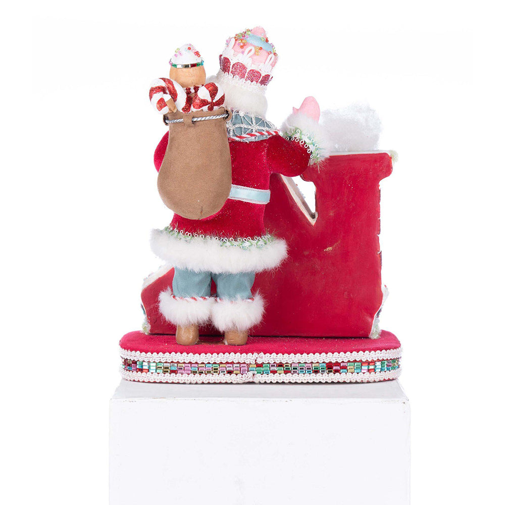 Sweet Delights Santa Stocking Holder by Katherine's Collection Quirks!