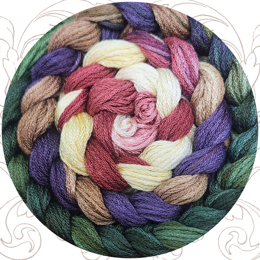 Tapestry - Flower Silk Duo Silk Floss Special Edition StitchyBox
