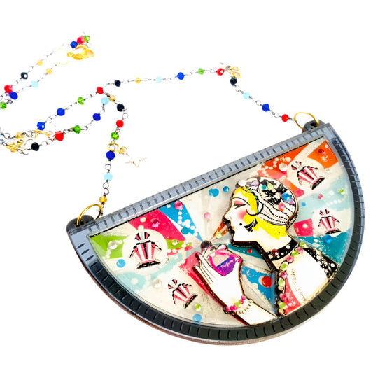 The Vanity Box Statement Necklace by Rosie Rose Parker Quirks!