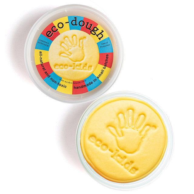Eco-Dough (Yellow) – 1/2 lb – Natural – Non‑Toxic