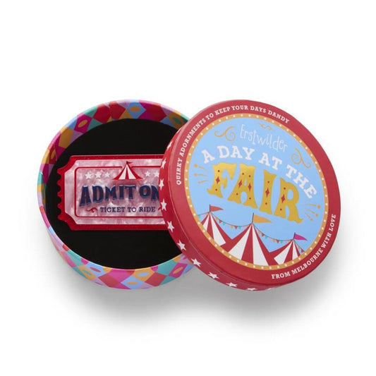 Ticket to Ride Brooch by Erstwilder Quirks!