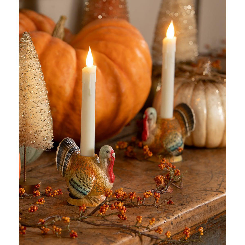 Vintage Turkey Candlestick by Bethany Lowe Designs Quirks!