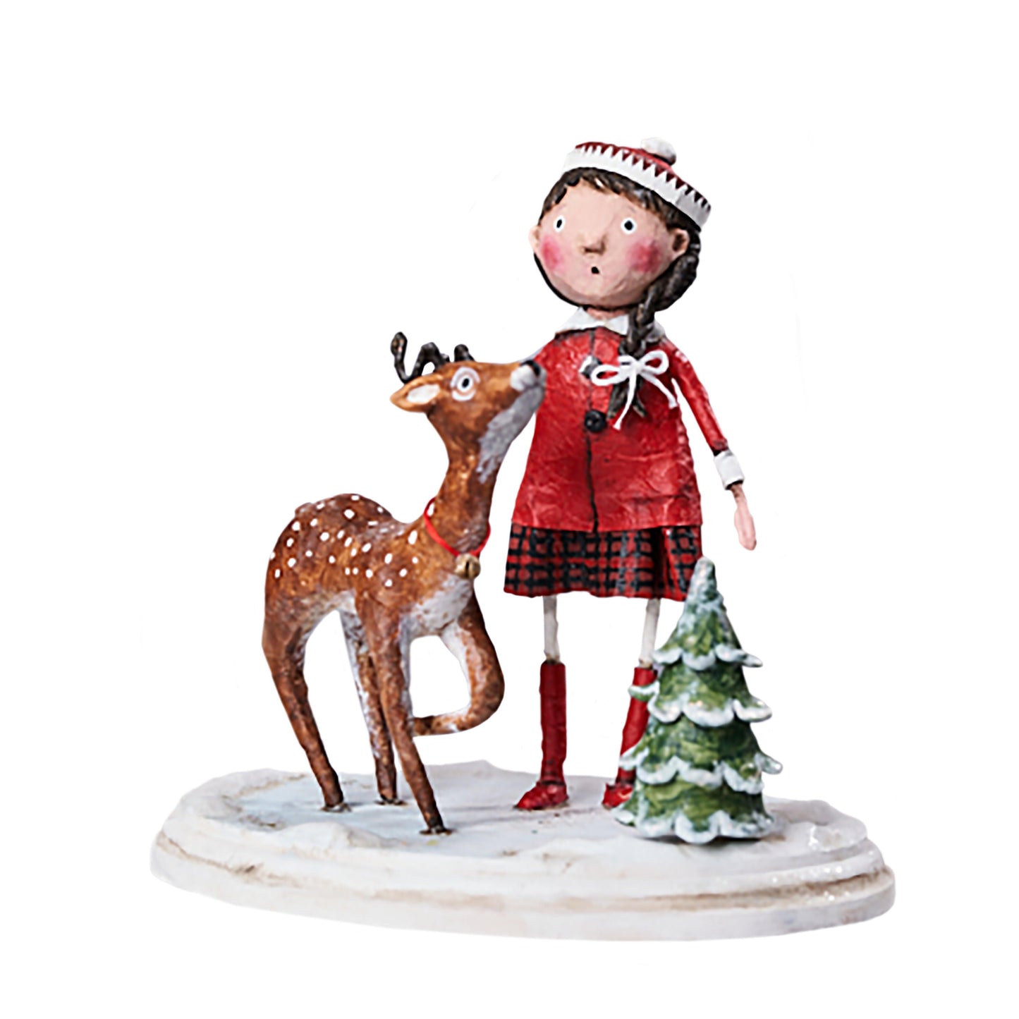 Winter Wonderland Lori Mitchell Christmas Figurine - RETIRED Quirks!