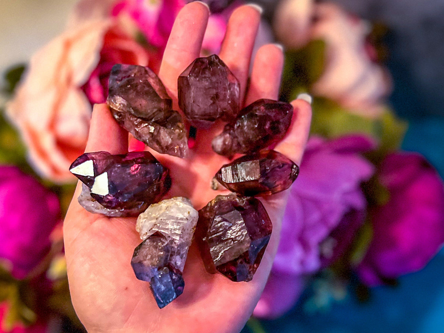 Raw Amethyst with Hematite Inclusions from Zimbabwe, Shangaan Amethyst
