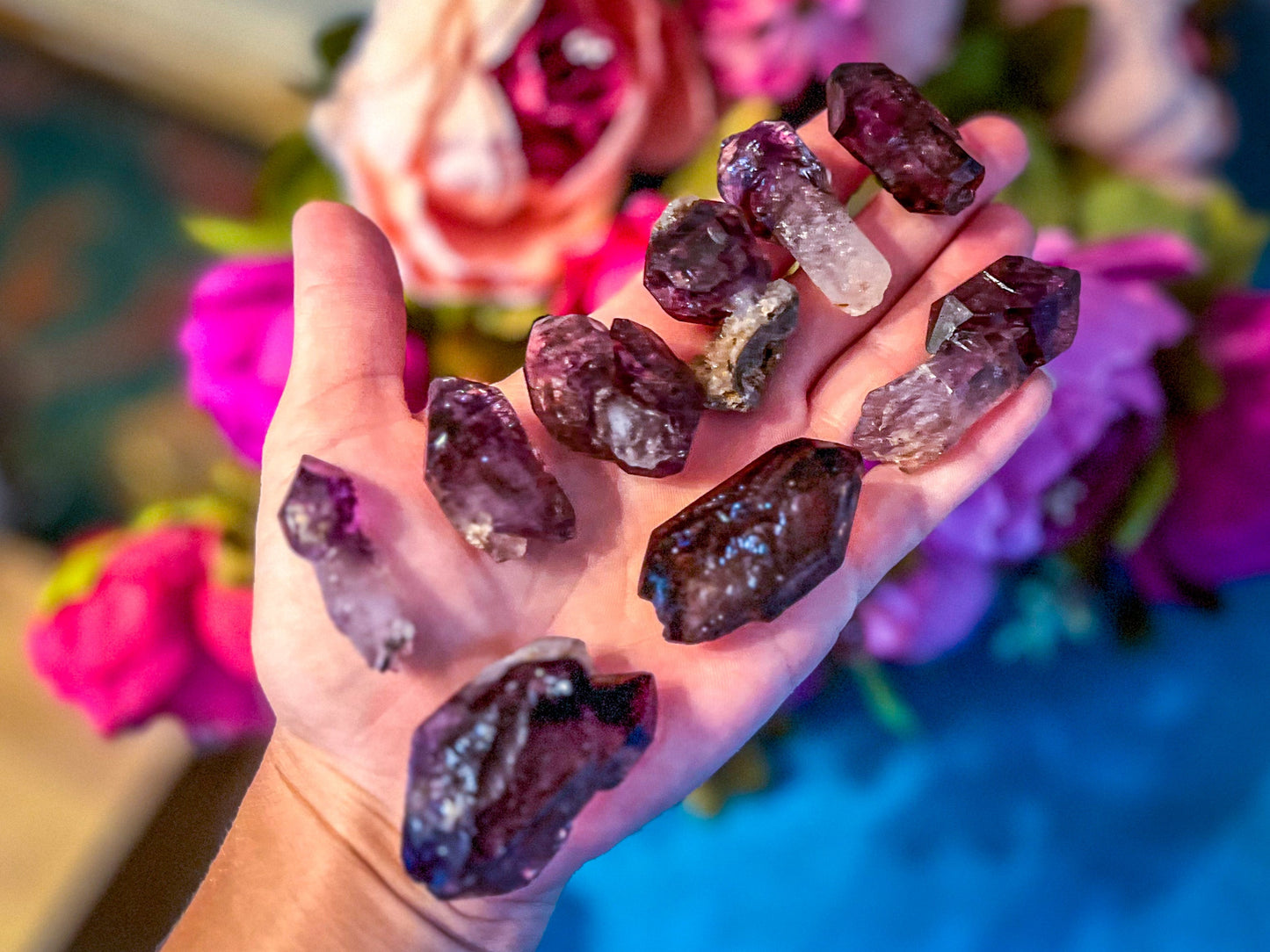 Raw Amethyst with Hematite Inclusions from Zimbabwe, Shangaan Amethyst