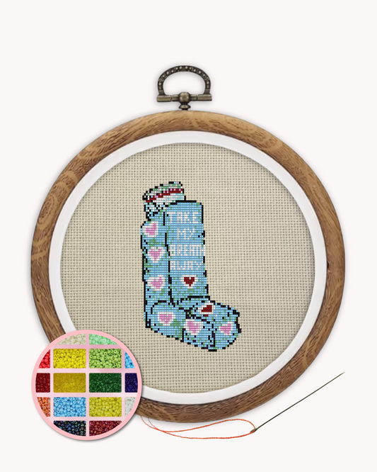 Inhaler Beaded Art Kit ( L 5 inch )
