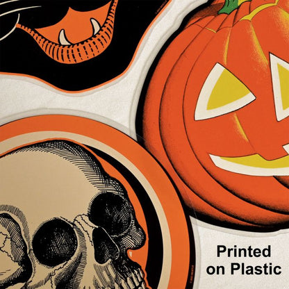 Plastic Vintage Halloween Cutouts Set of 3 by Beistle Quirks!
