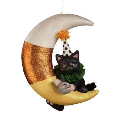 XL Party Kitty Candy Corn Moon - LAST CHANCE! Quirks!