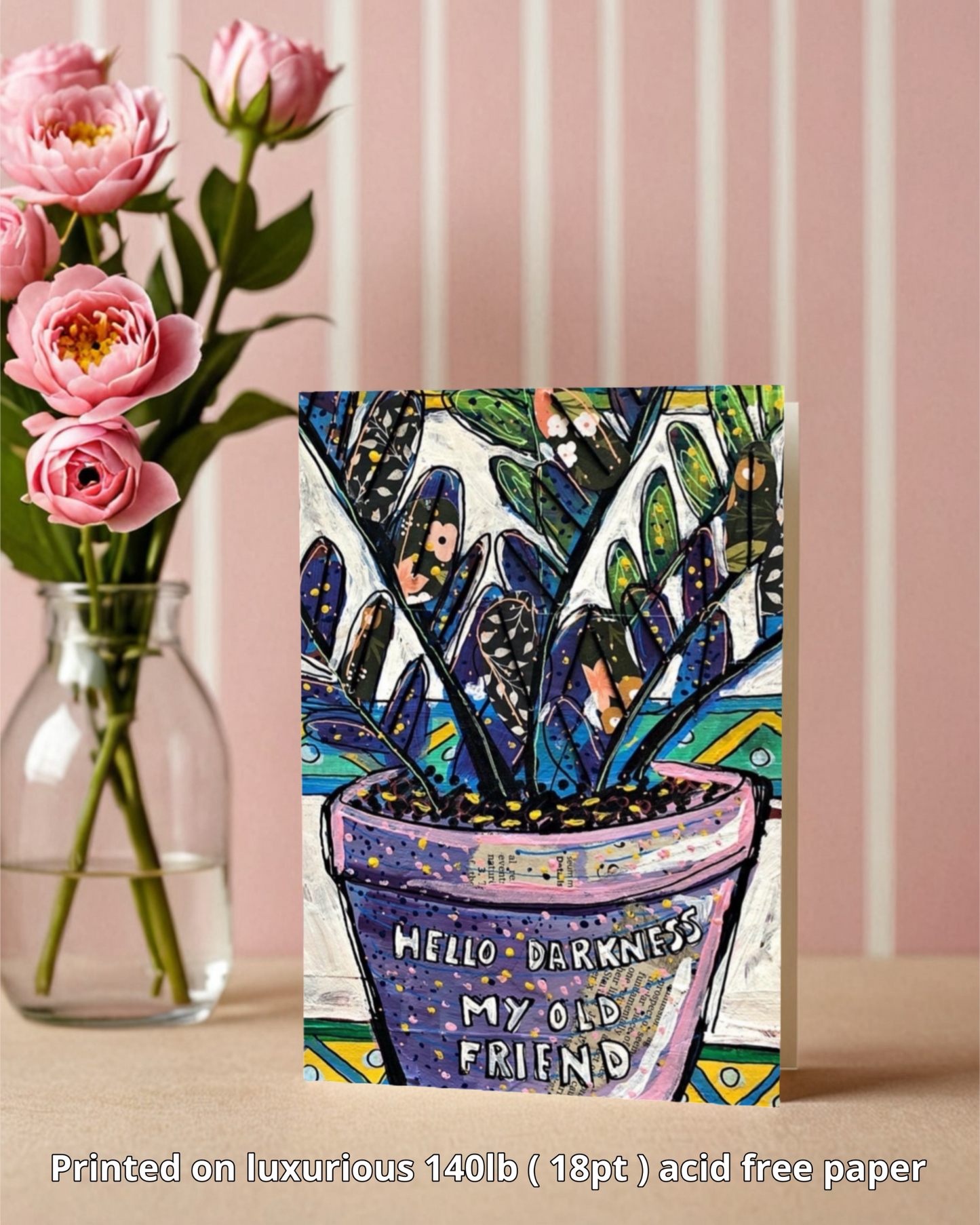 Hello Darkness My Old Friend - Greeting Card / Fine Art Print