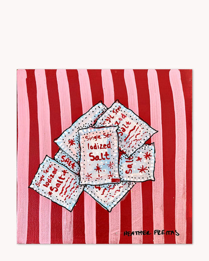 Salt Packets ( Original Painting ) Heather Freitas