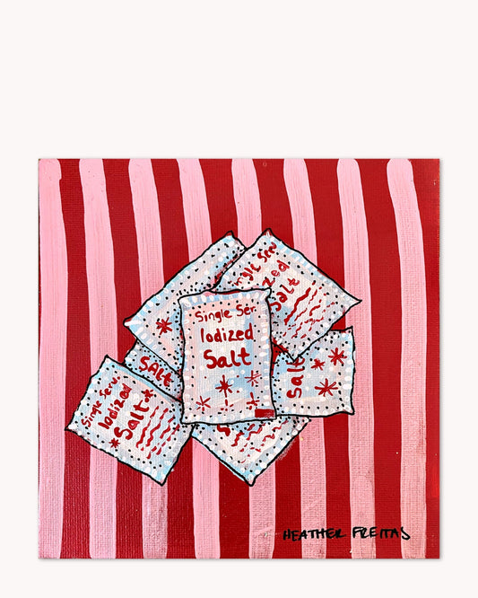 Salt Packets ( Original Painting ) Heather Freitas