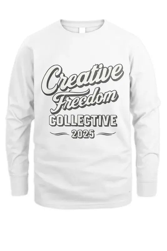 Create Freedom 2025: Vintage Vibes - Men's Long Sleeved T-Shirt Creative Freedom Collective