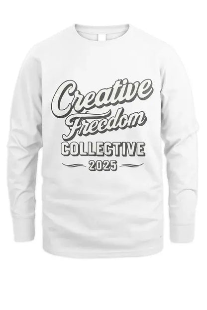Create Freedom 2025: Vintage Vibes - Men's Long Sleeved T-Shirt Creative Freedom Collective