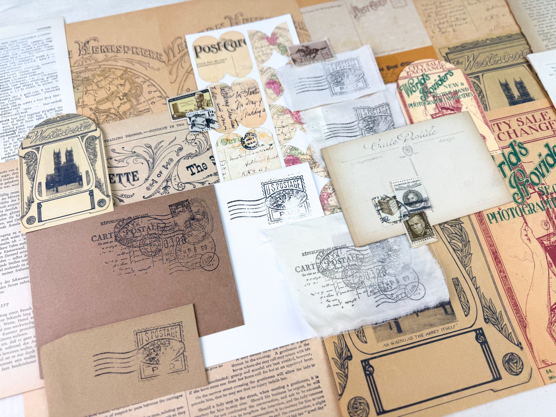 Travel Ephemera Kit A House of Books