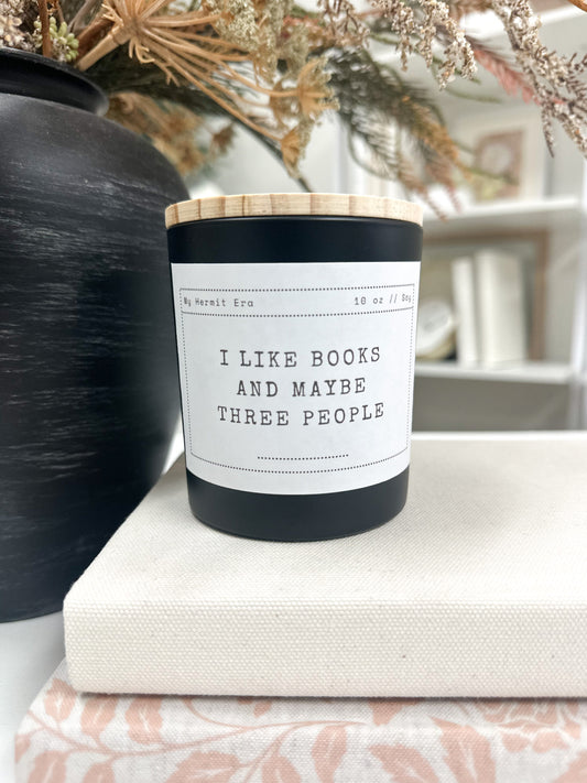 Funny Book Lover Candle A House of Books