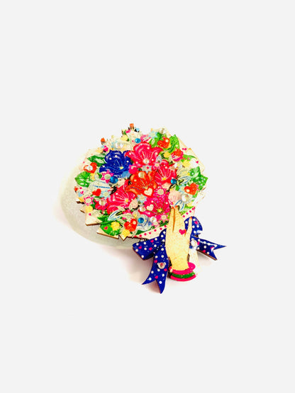 Bouquet of Flowers Brooch by Rosie Rose Parker Quirks!