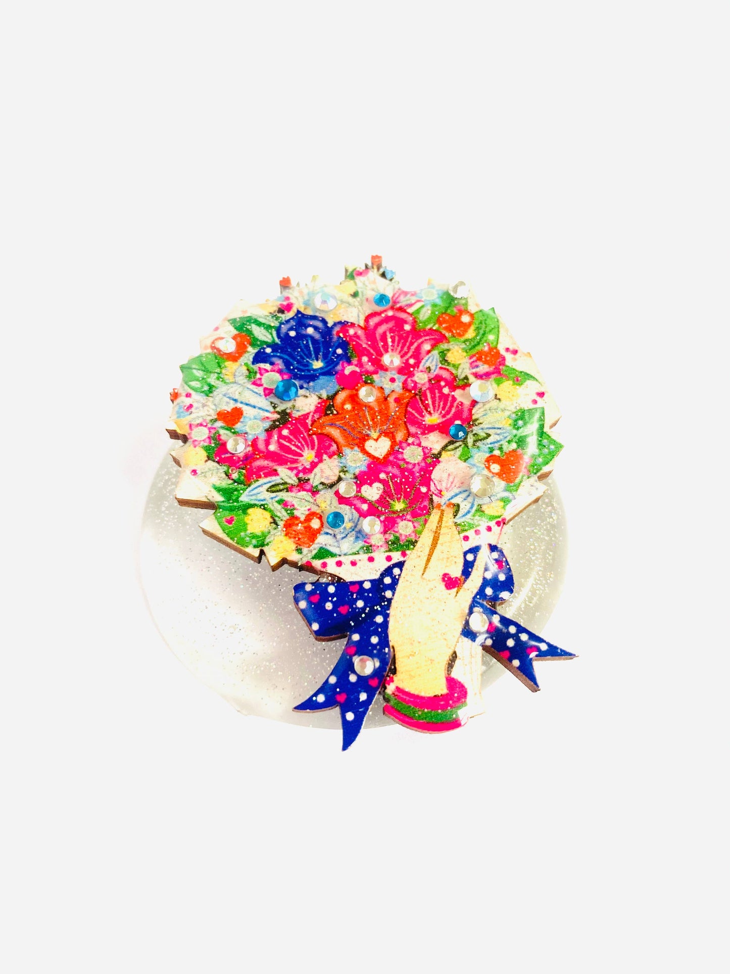 Bouquet of Flowers Brooch by Rosie Rose Parker Quirks!