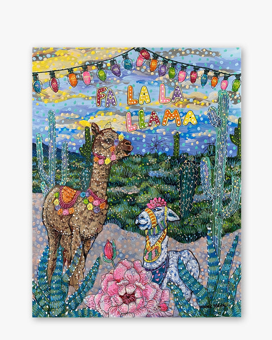 Fa La La Llama ( Original Painting )