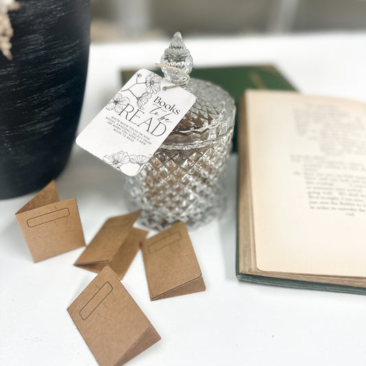 To Be Read Jar A House of Books