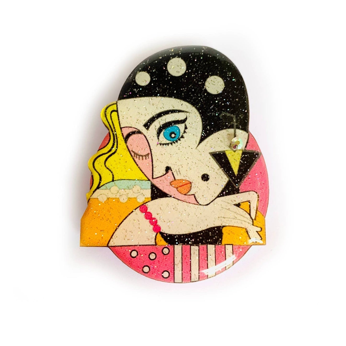 The Glamour Girl Brooch by Rosie Rose Parker Quirks!