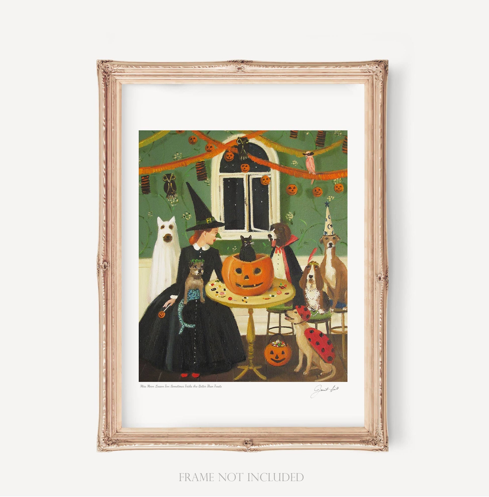 Miss Moon Lesson Ten. 11"x14" Art Print Quirks!