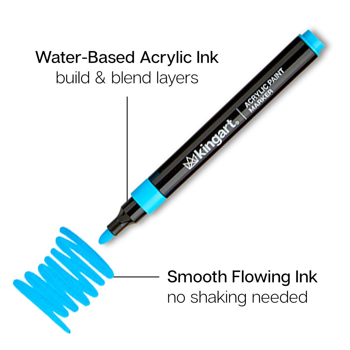 Acrylic Paint Markers - 36 Colors - Creative Freedom Collective