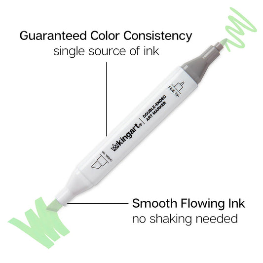 Double-Ended Alcohol Markers - 12 Floral Colors