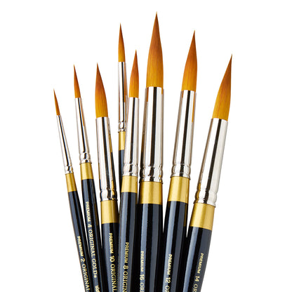 Original Gold® 9020 Ultra Round™ Brushes 8 pc