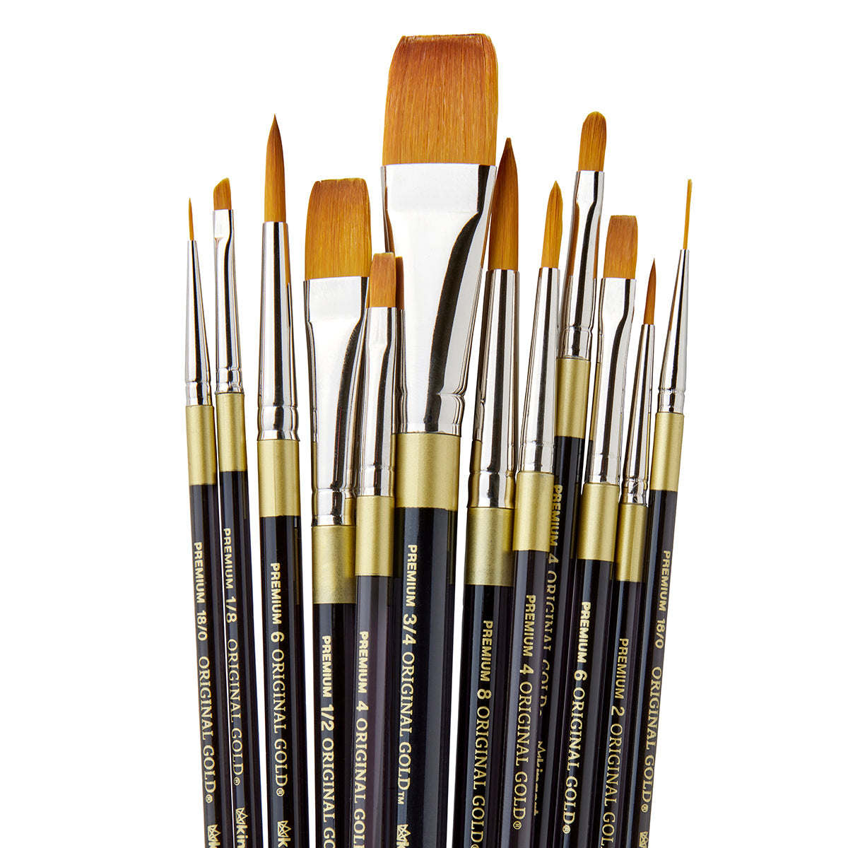 Original Gold® Brushes 12 pc